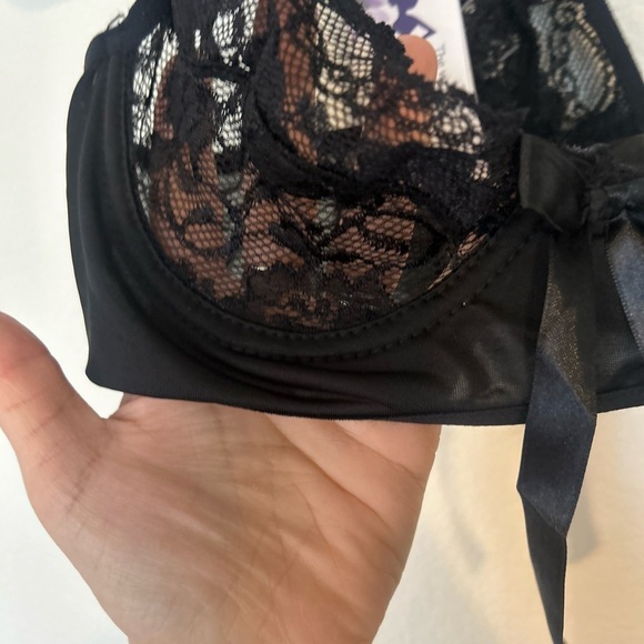 NWT victory of Cupid medium, sexy mesh unlined bra - Picture 5 of 10